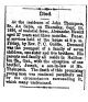 Alex Hewitt death notice - Victoria Warder 1886