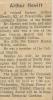 Arthur Hewitt obituary