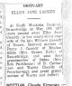 Ellen Jane (Mossington) Cassidy 1972 obituary