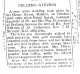 Hellems - Stevens marriage 1929 Hellems - Stevens marriage 1929
