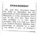 John Alexander Toye / Carol Margaret Simpkin marriage