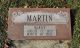 Harry Martin headstone