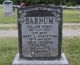 William Henry Barnum family headstone