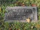 Lily Elizabeth Hewitt headstone