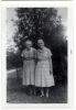 Sisters Agnes Mildred (Sisson) Wright & Jane Ethel (Sisson) Ferguson 1965